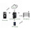 New WiFi 280MHz-868MHz WiFi to RF Converter Fixed Code and Rolling Code Garage Door Remote Control EU-PLUG 4
