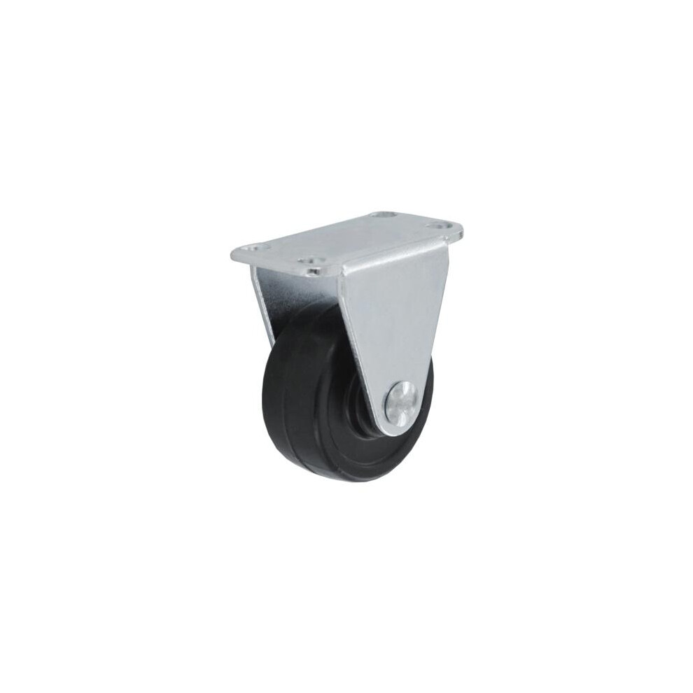 Smiths Ironmongery Rigid Rubber Castor 5063425836376