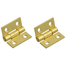 Securit Brass Butt Hinges (Pack of 2)
