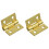 Securit Brass Butt Hinges (Pack of 2) 1