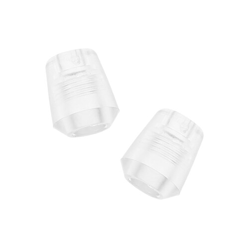 4Paires Embouts Silicone Transparente Pour Stéthoscope Confort Durable