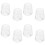 4Paires Embouts Silicone Transparente Pour Stéthoscope Confort Durable 7