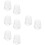 4Paires Embouts Silicone Transparente Pour Stéthoscope Confort Durable 9