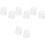 4Paires Embouts Silicone Transparente Pour Stéthoscope Confort Durable 5