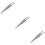 3Pièces Pinces Précises Paupières Acier Inoxydable Usage Domestique 11