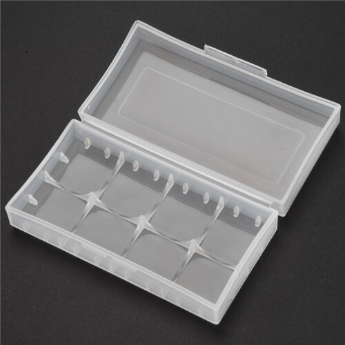 LåDa för 18650 Batteri Transparent BatterihåLlare 1