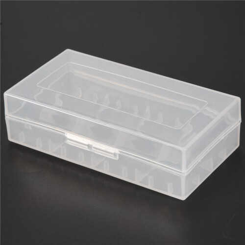 LåDa för 18650 Batteri Transparent BatterihåLlare 2