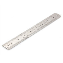 Metall Massstab Edelstahl Lineal Stahllineal 20cm 8 Inch nagelneu