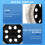Black White Plastic Core Foam Shopping Trolley Cartwheel Casters 3