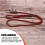 Artificial Leather Braid Dog Leash - S 6