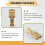 Brass 6.3 mm Connectors Female Spade Cable Terminals, 20 Piece 5