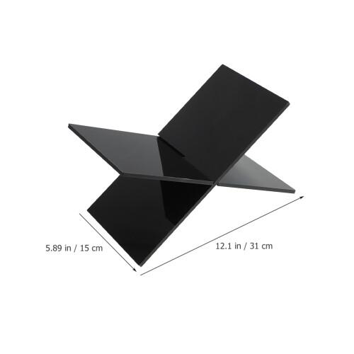 1Set Stabiler Schwarzer Buchhalter Für Und 1