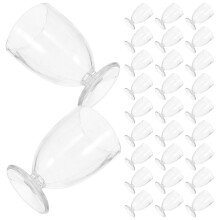 150Pièces Mini Modèles De Mugs À Transparente En PP Décoratifs