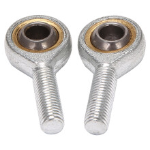 2 X M10 X 1,5 Mannelijk Stanguiteinde Rozetgewricht Rechtse Draad 10 mm Metrisch Brons SA10