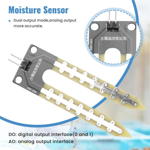 Soil Hygrometer Detection Module Moisture Sensor FC-28  3.3V-5V 2