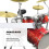 Snare Wire 20 Strand do 14-Calowego Werbla Cajon Box Drum 3