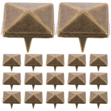 300Pcs Square Claw Studs Copper Rivets for Bags Clothes DIY