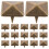 300Pcs Square Claw Studs Copper Rivets for Bags Clothes DIY 1