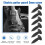 50Pcs Pickguard Screws 3MM for  Strat Style Guitar(black) 3