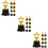 27Pièces Trophées Participation Enfants Multicolores 10