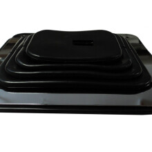 For Hurst Rubber Shifter Boot With Chrome Plate 5 5/8 Inch X 6 3/4 Inch Manual Automatic 350