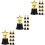 27Pièces Trophées Participation Enfants Multicolores 6