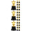 27Pièces Trophées Participation Enfants Multicolores 9