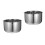 2Pièces Accessoire Cuisine Pot Intérieur En Acier Pour Cuiseur De 6
