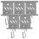 10Pièces Crochets Suspendus Robustes Gris Pour Auvent Et Camping 1