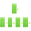 5Ensembles Ensemble Ardoise Stylet Braille Vert 6