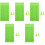5Ensembles Ensemble Ardoise Stylet Braille Vert 4