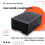 for Raspberry Pi 4 Case Shell Box Enclosure Installable Cool Fan Aluminum HeatSink Enclosure for Raspberry Pi 4B 3