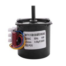 220V AC Synchronous Gear Motor 60KTYZ 60-KTYZ Permanent Magnet Synchronous Gear Motor 220V 2.5 Rpm
