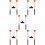 5Ensembles Baguettes Mallets Percussion Rouge Pour Marimba Xylophone 10