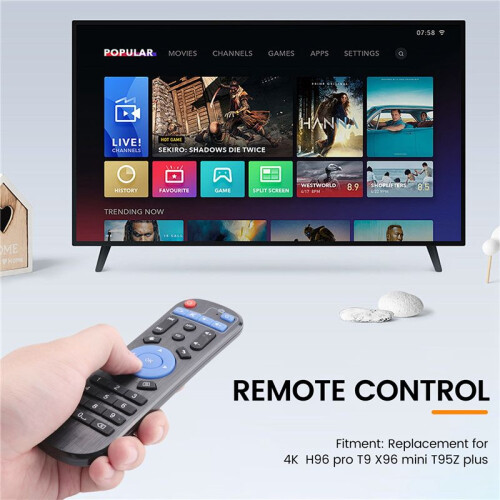 Replacement Remote Control ForMXQ-4K MXQ H96 Pro T9 X96  TV Box 1