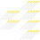 30Pièces Maillets Triangle Iron Percussion Matériel Résistant Coloré 8