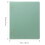 12Pièces Cahier Rigide PP Couverture Colorée Protège 11