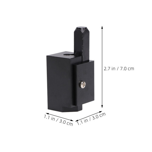 Ciseau À Angle Droit Noir En Aluminium Multifonction 2
