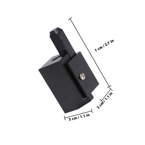Ciseau À Angle Droit Noir En Aluminium Multifonction 1