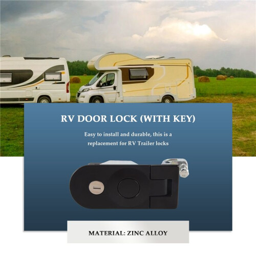 Door Lock Heavy Duty Compression  Lever Lock for RV Marine 2