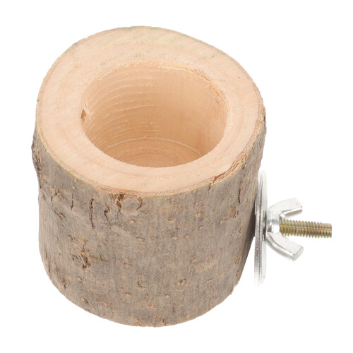 5Pièces Récipients En Bois Beige Pour De Hamsters 1