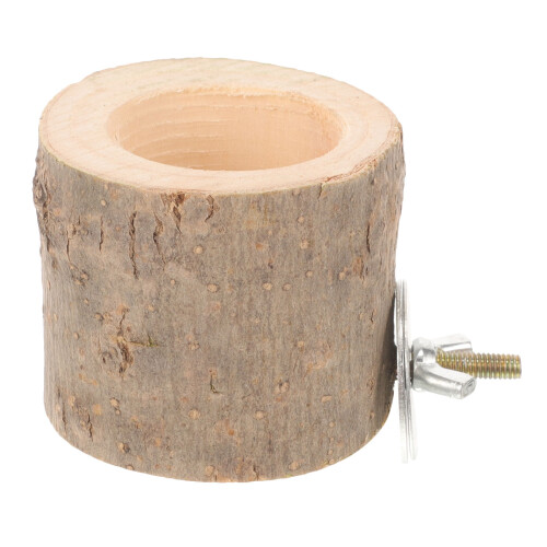 5Pièces Récipients En Bois Beige Pour De Hamsters 2