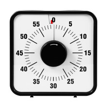 Vision Timer 60 Minute Timing Hind Leg Stand Countdown Clock Kitchen Baking Timer for Classrooms or Meetings