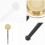 1Ensemble Percussion Bouddhiste En Cuivre Muyu Yin Qing Multi-Usage 8