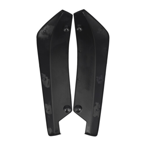 2Pcs Universal Car Rear Bumper Lip Diffuser Splitter Spoiler Scratch Protector 2