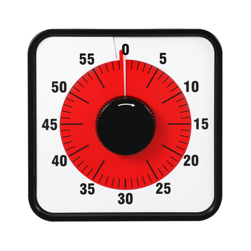 Vision Timer 60 Minute Timing Hind Leg Stand Countdown Clock Kitchen Baking Timer for Classrooms or Meetings 2