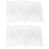 2Pièces Voile De En Cape Élégante Pour 7