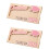 2Pièces -Monnaie Bois Rose Pour Graduation Décoratif Compact 5