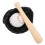 4Ensembles Petits Accessoires Baseball En ABS Noir Pour Jeu Miniature 2