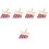 5Ensembles Ensemble Percussion Aluminium Et Bois Rouge Enfant 6